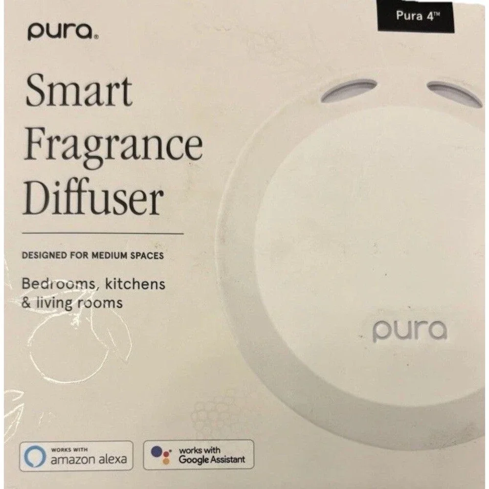 PURA Smart Fragrance Diffuser Pura 4 Electric Atomizer White Wall PlugIn